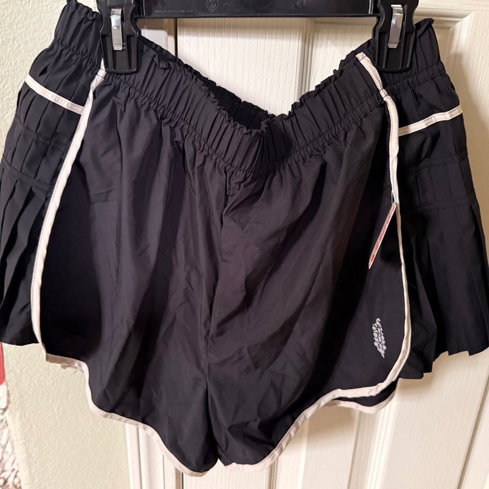 Free People Black Short